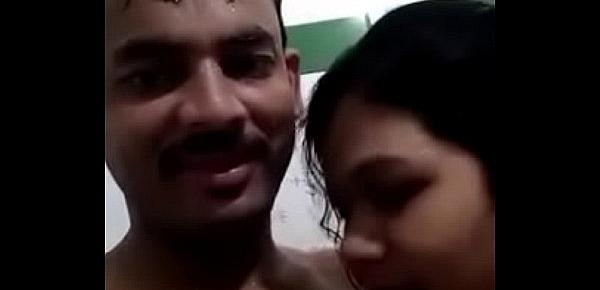  Desi Indian girlfriend with officer